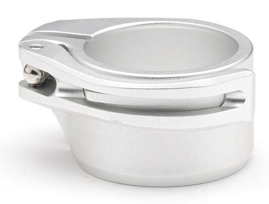 Dye Lockdown Feedneck silber Aufsatz