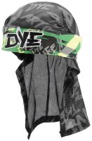 Dye Headwrap tiger/lime