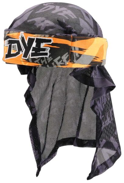 Dye Headwrap tiger/orange