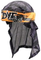Dye Headwrap tiger/orange