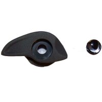 Airport UL Knob + Logo, graphit