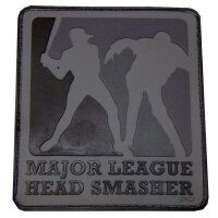 3D Rubber Patch "Major League Headsmasher"...