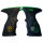 Dye M2/M3 MosAir Grips schwarz/gr&uuml;n
