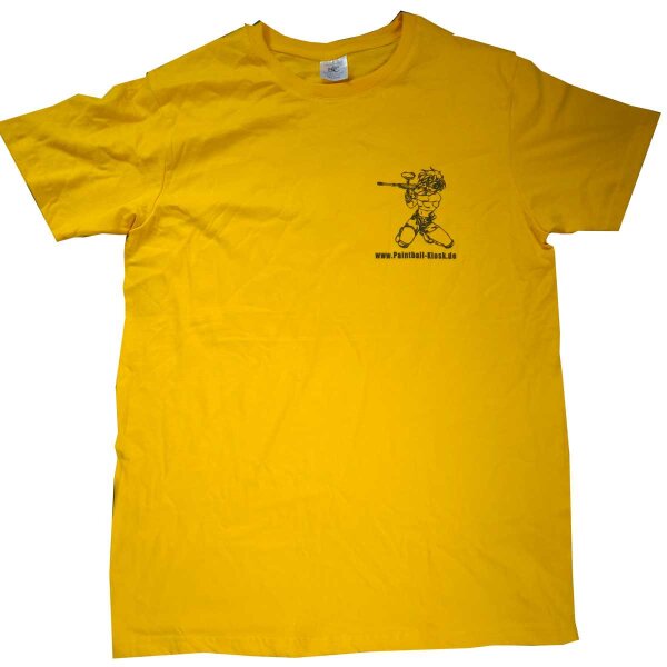 Paintball Kiosk Shirt gelb